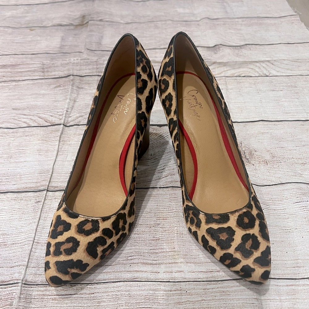Leopard heels